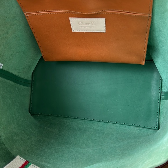 NWOT Clare V Bateau Tote - Picture 6 of 9
